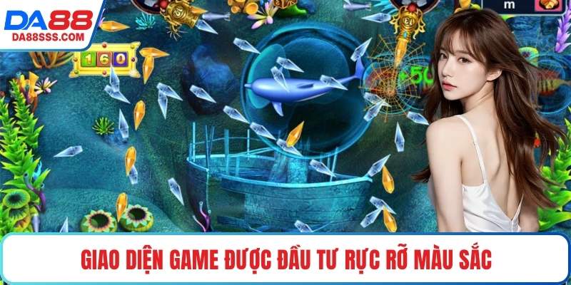 Giao diện game được đầu tư rực rỡ màu sắc